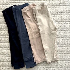 Bundle of 4 H&M leggings sz 18 months